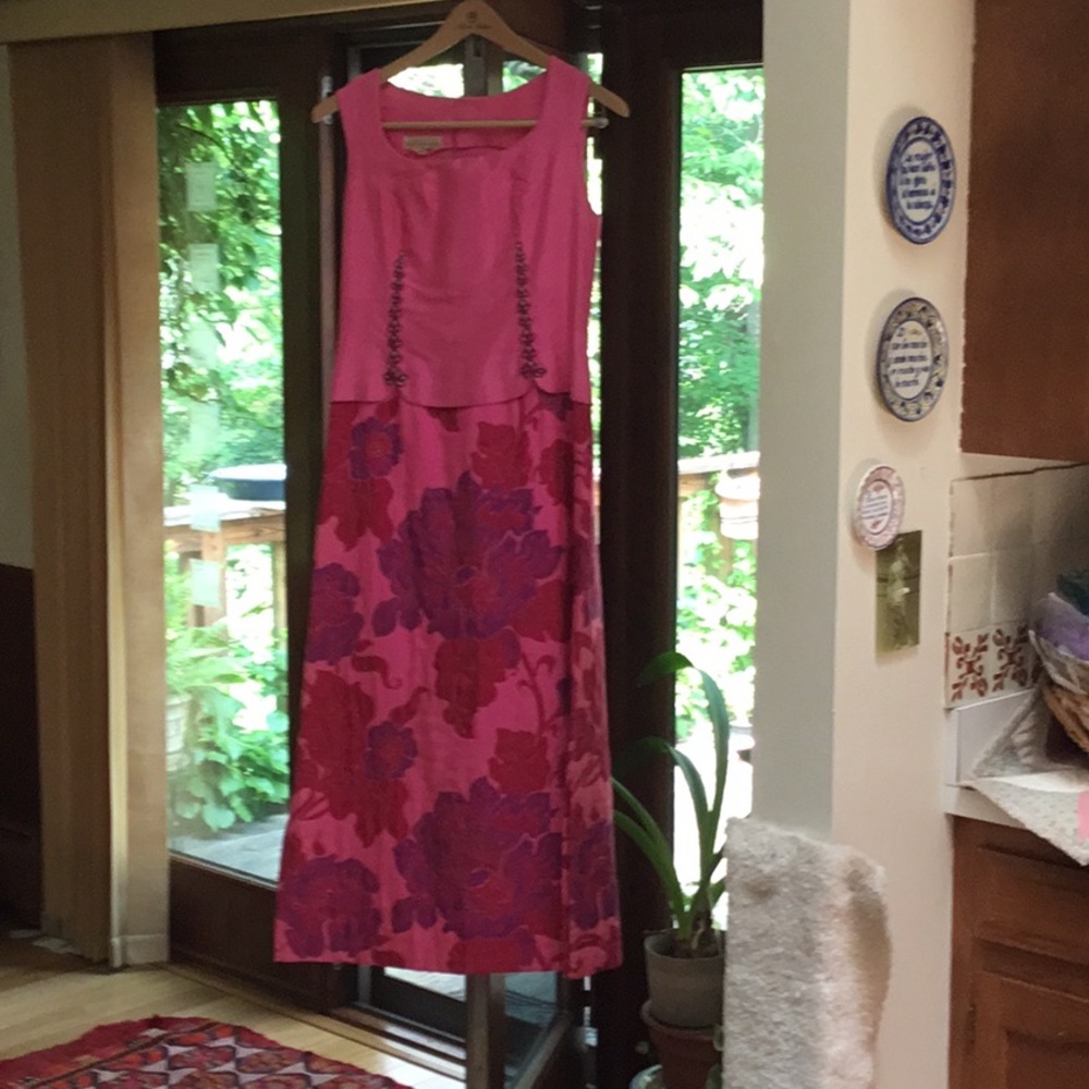 Beautiful tailor made Thai silk gown